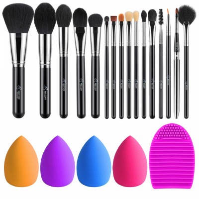 Make up brushes professional synthetic hair foundation powder blush cosmetic accept oem makeup brush sets